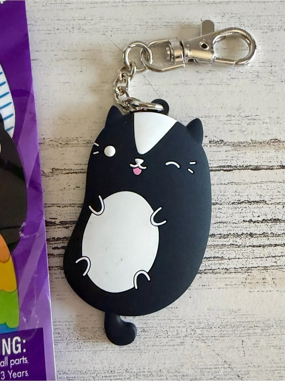 Cats vs Pickles Lil Stinker Skunk Keychain NEW